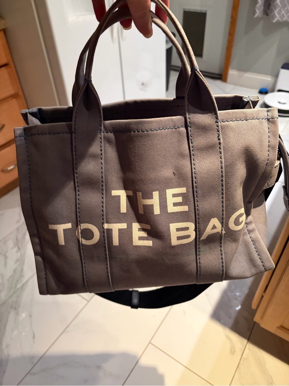 Marc Jacobs The Tote Bag Small Canvas Blue